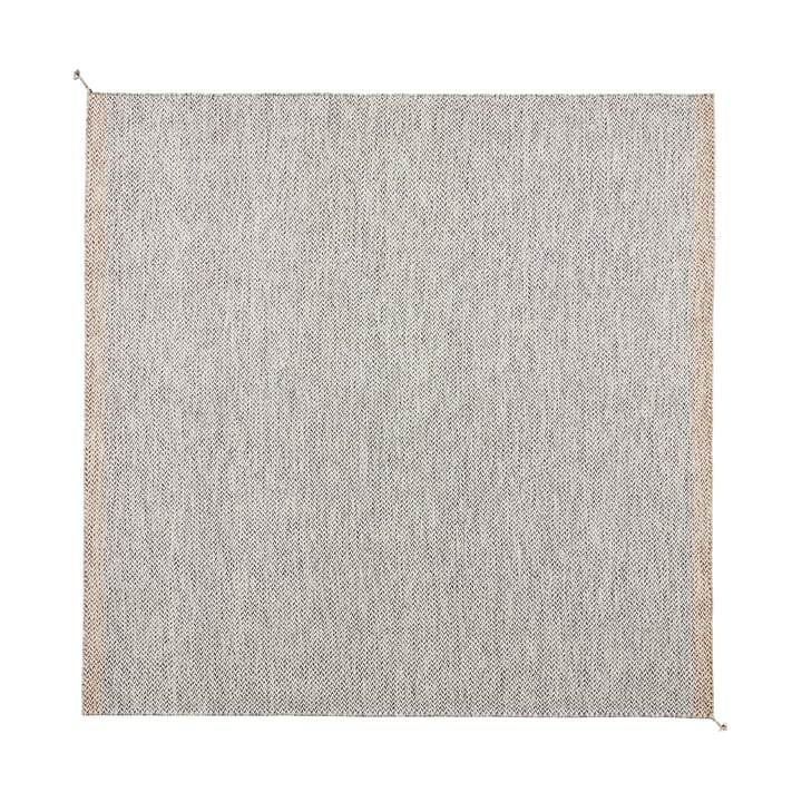 Ply villamatto 240x240 cm - Black-white - Muuto