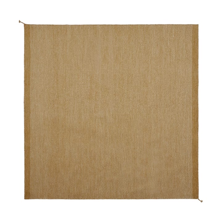 Ply villamatto 240x240 cm - Burnt orange - Muuto
