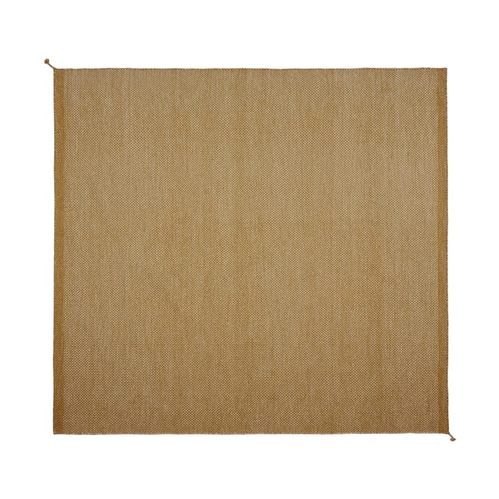 Ply villamatto 240x240 cm - Burnt orange - Muuto