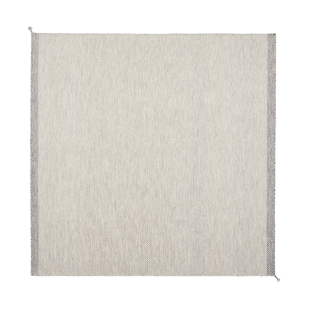 Muuto Ply villamatto 240x240 cm Off-white | Skandinaavinen Sisustus | Ryijymatot & Nukkamatot | Valkoinen