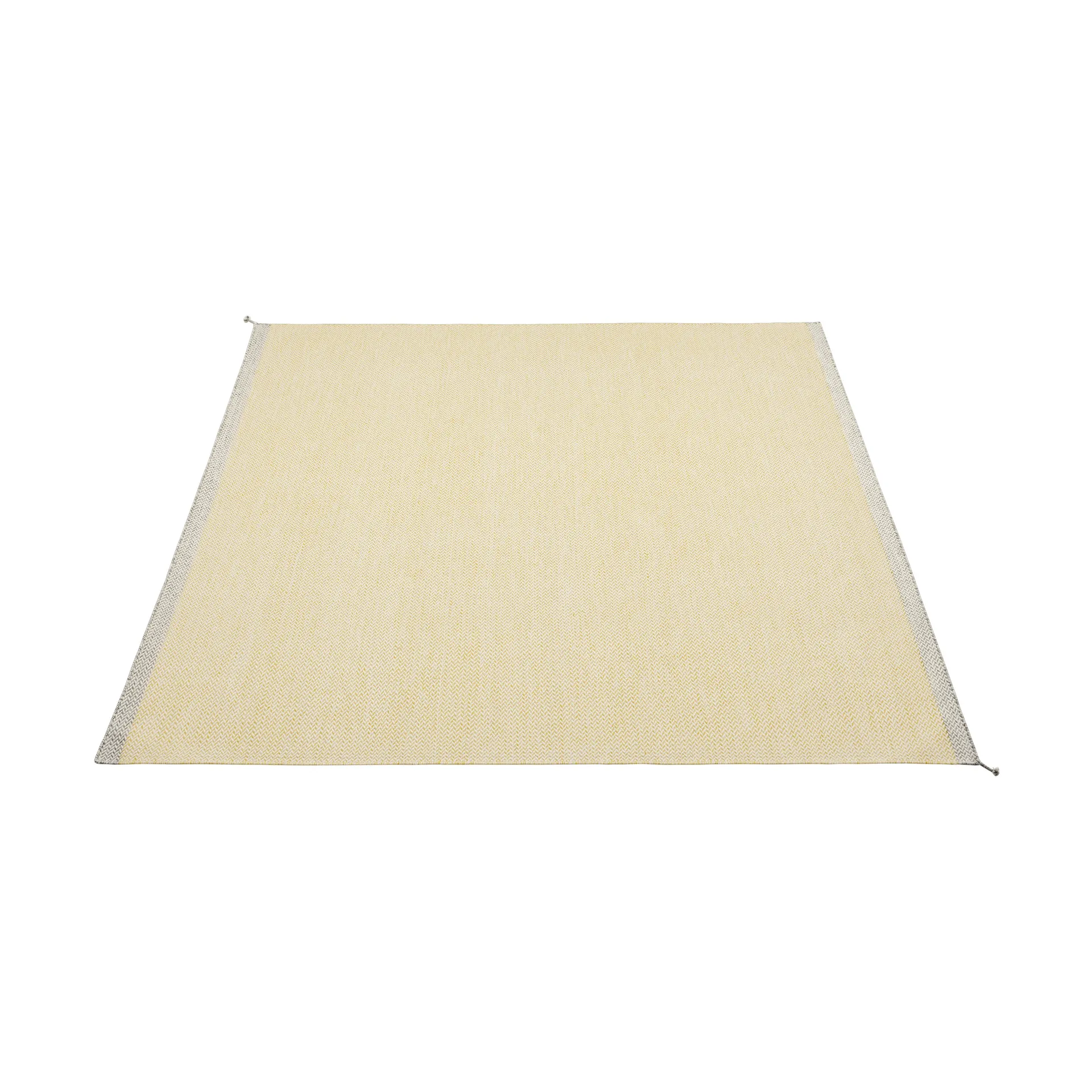 Ply villamatto 240x240 cm, Yellow Muuto