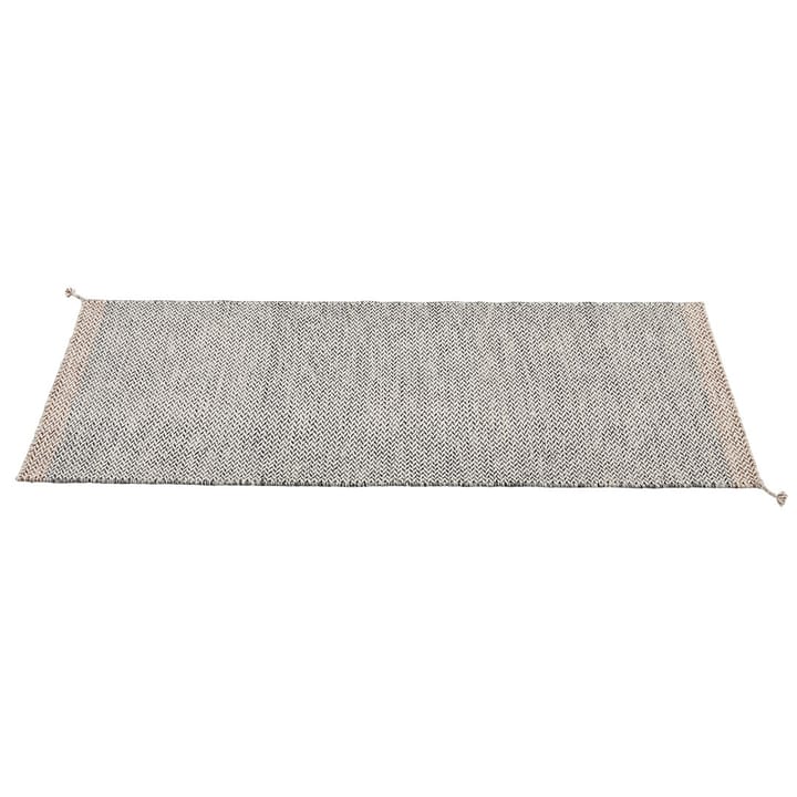 Ply villamatto 80 x 200 cm - Black-white - Muuto