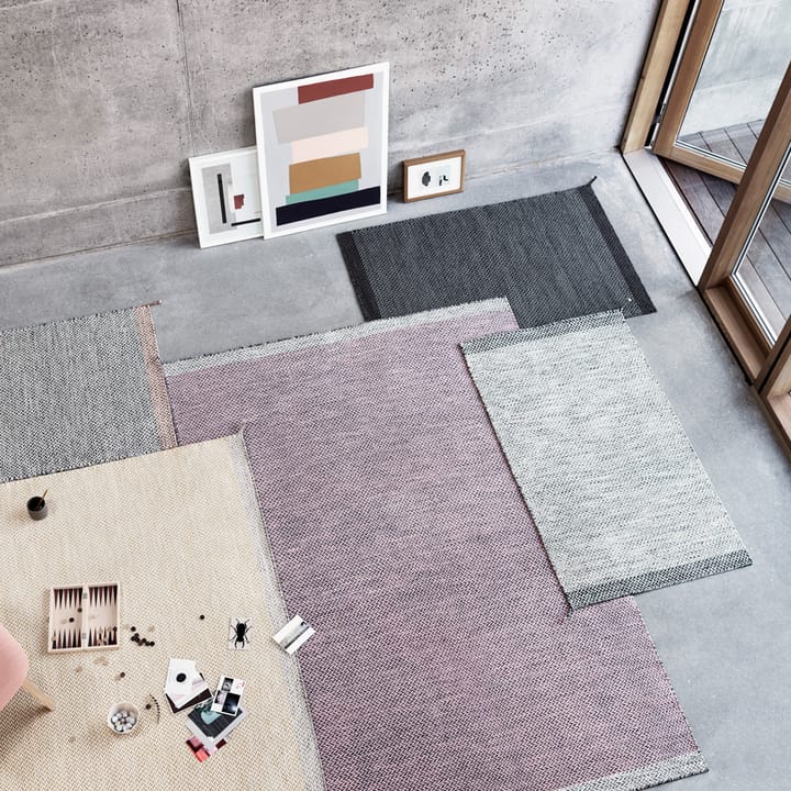 Ply villamatto 85x140 cm, Burnt orange Muuto