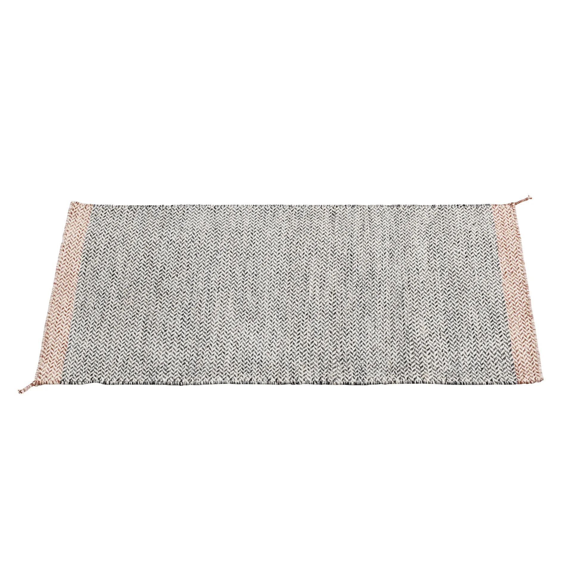 Ply villamatto 85x140 cm, musta-valkoinen Muuto