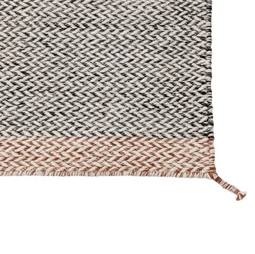 Ply villamatto 85x140 cm - musta-valkoinen - Muuto