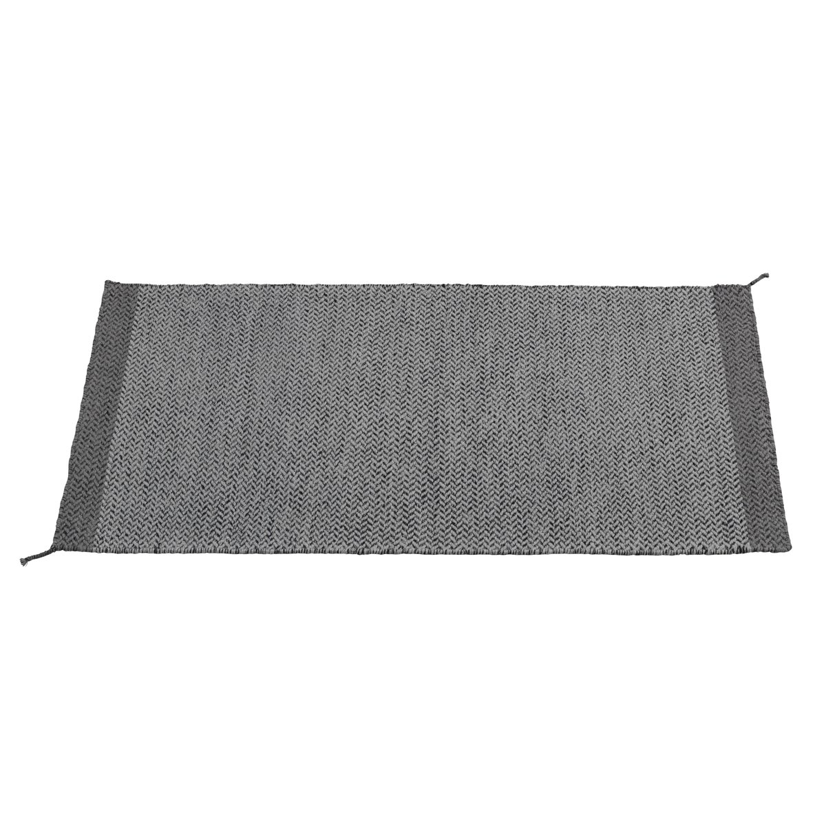 Muuto Ply villamatto 85x140 cm tummanharmaa | Skandinaavinen Sisustus | Villamatot | Harmaa