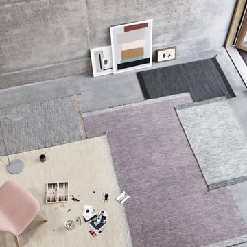 Ply villamatto 85x140 cm - tummanharmaa - Muuto