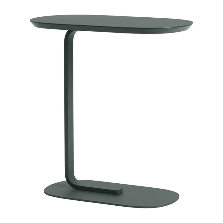 Relate sivupöytä 60,5 cm - Tummanvihreä - Muuto