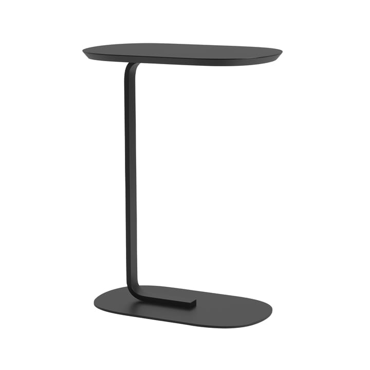Relate sivupöytä K: 73,5 cm - Black - Muuto