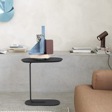 Relate sivupöytä K: 73,5 cm - Blue-Grey - Muuto