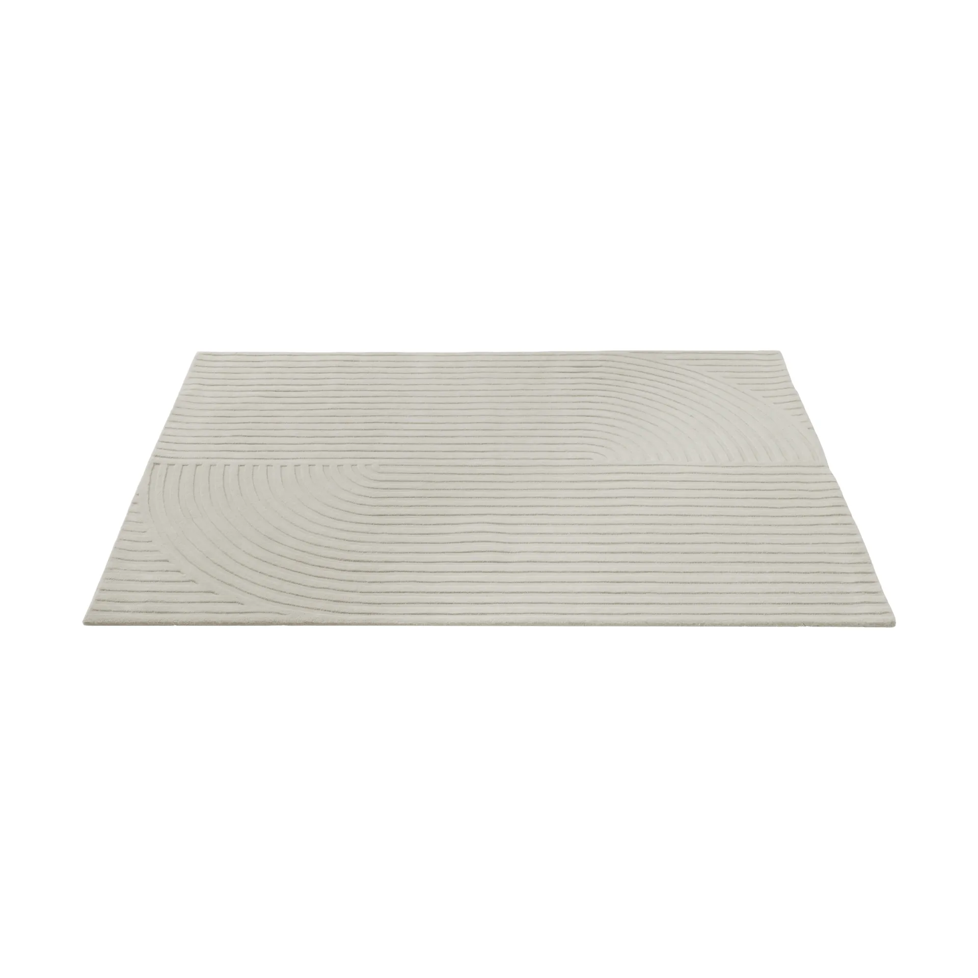 Relevo Rug Quattro villamatto, Off white, 170x240 cm Muuto