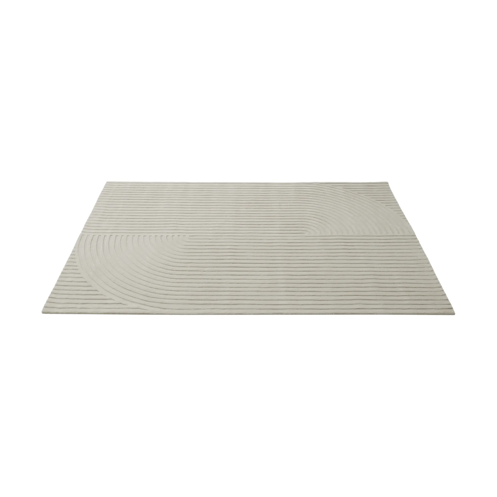 Relevo Rug Quattro villamatto, Off white, 200x300 cm Muuto