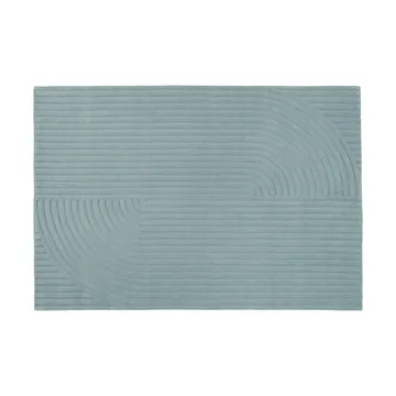 Relevo Rug Quattro villamatto - Sage green, 170x240 cm - Muuto