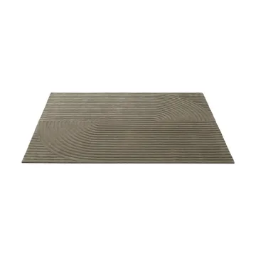 Relevo Rug Quattro villamatto - Taupe, 170x240 cm - Muuto