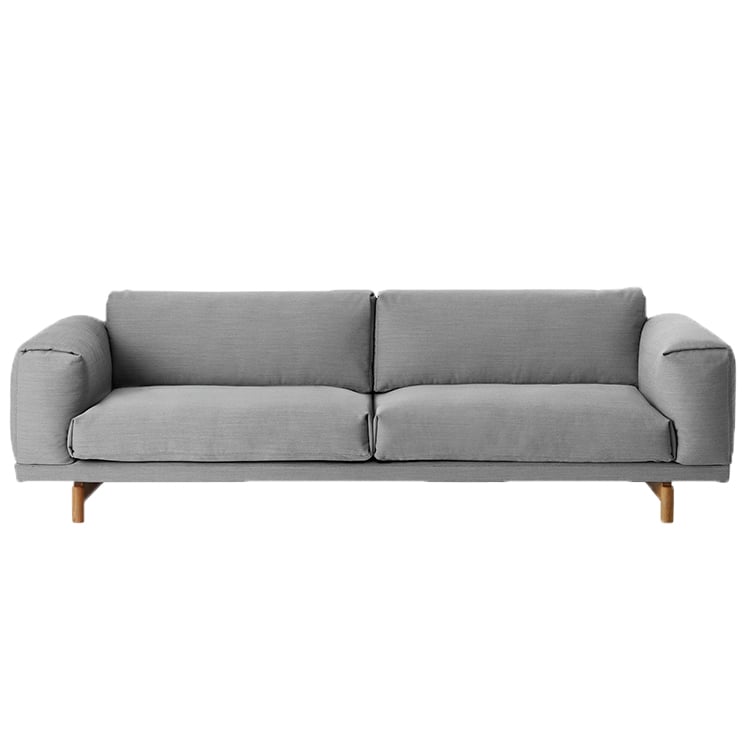 Muuto Rest 3:n istuttava sohva hallingdale 123 (vaalean harmaa)