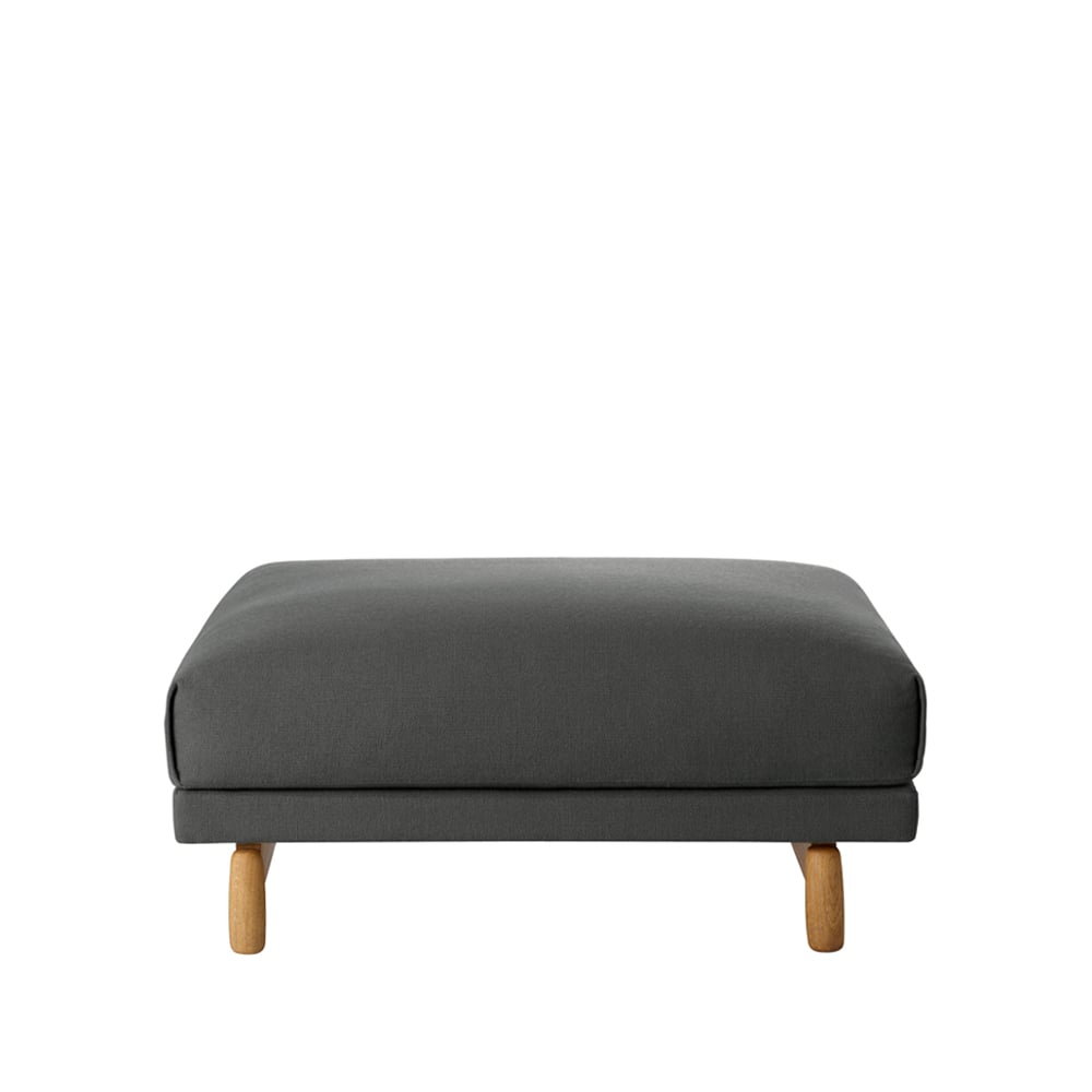 Muuto Rest Pouf -rahi Remix 163-oak | Skandinaavinen Sisustus | Jakkarat | Harmaa