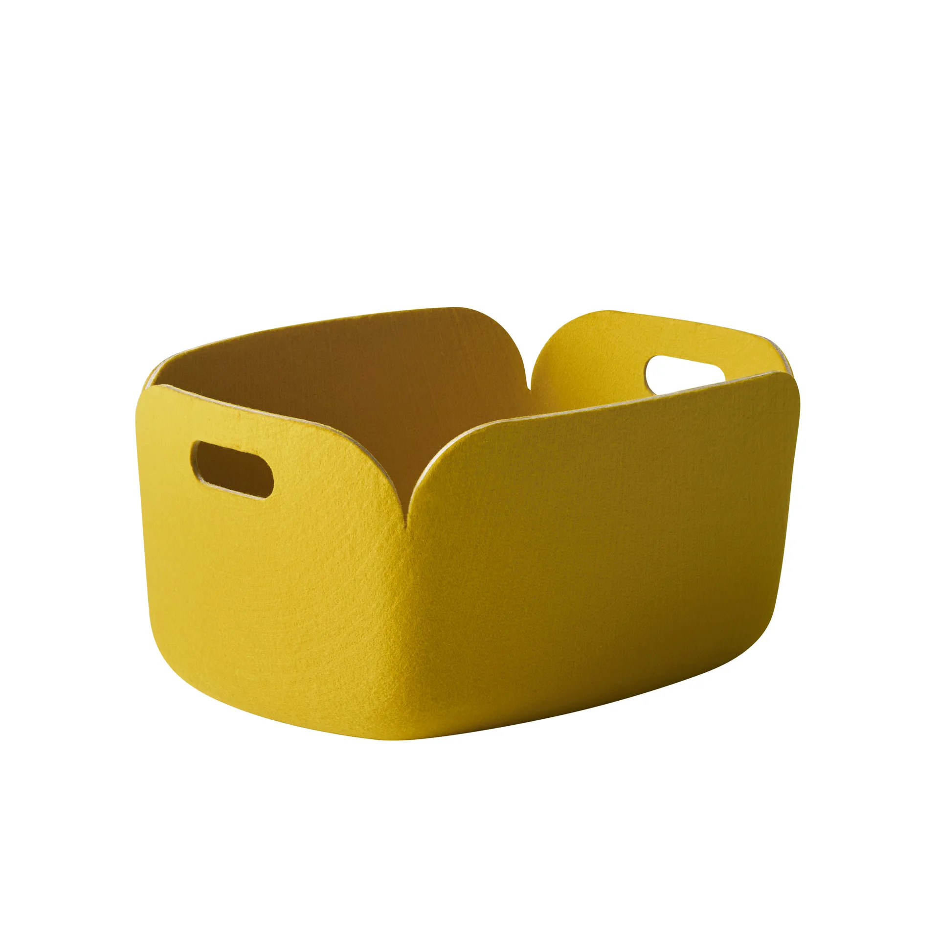 Restore säilytyskori, keltainen Muuto