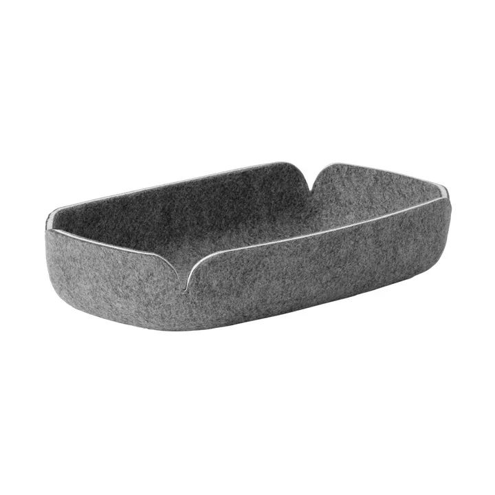 Restore tarjotin 15,5x28 cm - Grey mélange - Muuto