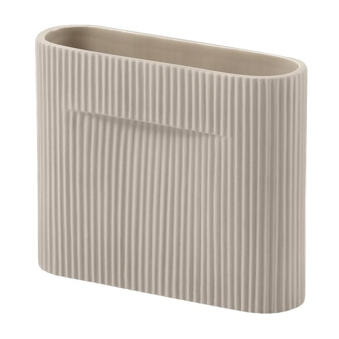 Ridge maljakko 16,5 cm - Beige - Muuto