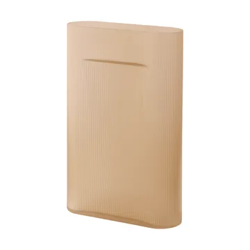 Ridge maljakko huurrettu lasi 48,5 cm - Vaaleanoranssi - Muuto