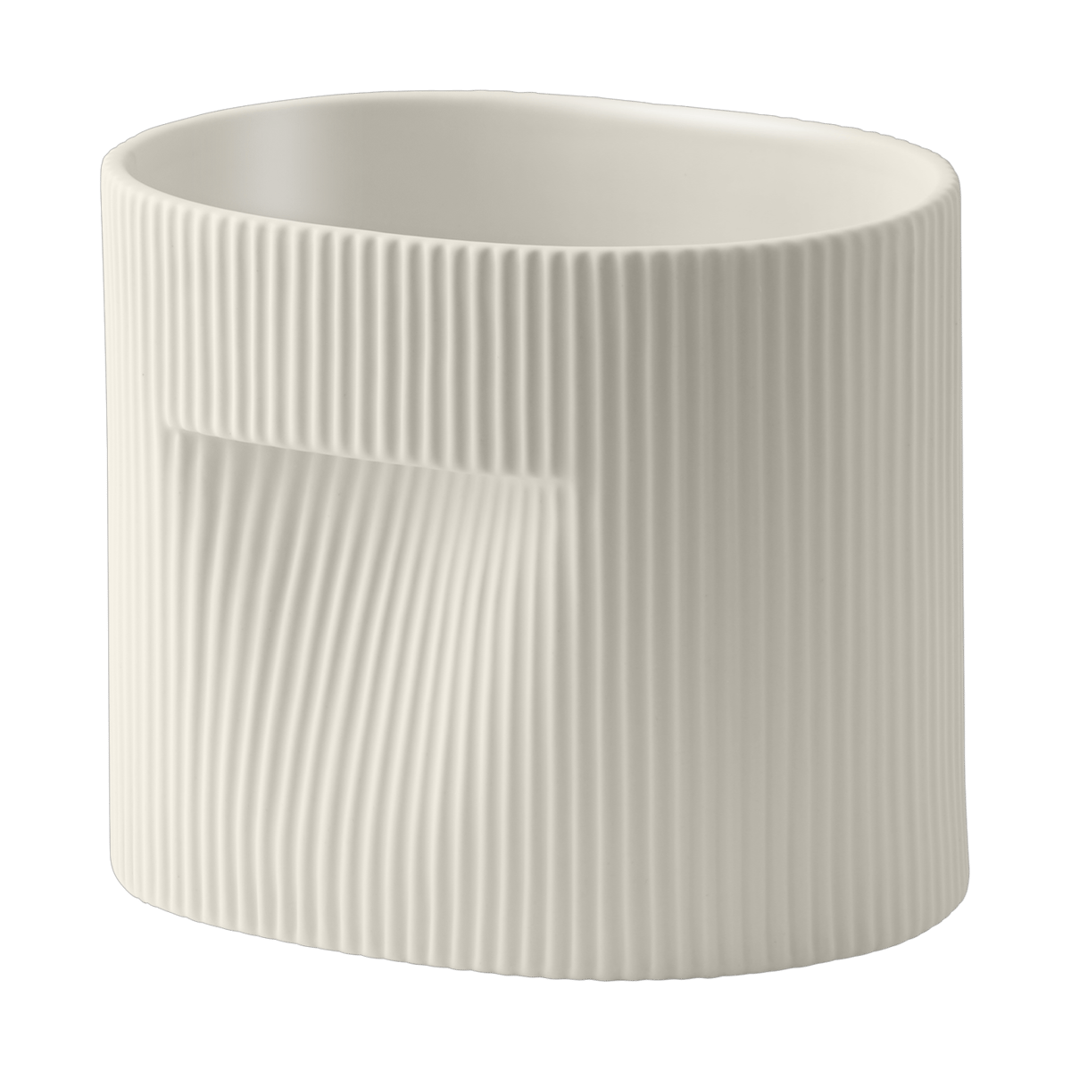 Muuto Ridge ruukku 15 cm Off-white | Skandinaavinen Sisustus | Ruukut | Valkoinen