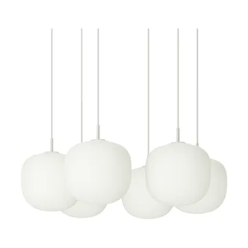 Rime Pendant Cluster 6 riipuslamppu - Harmaa, Ø25 cm - Muuto