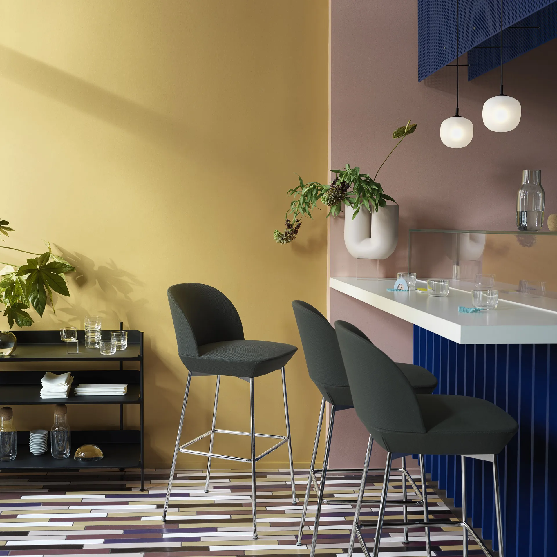 Rime riippuvalaisin Ø 12 cm, Musta Muuto