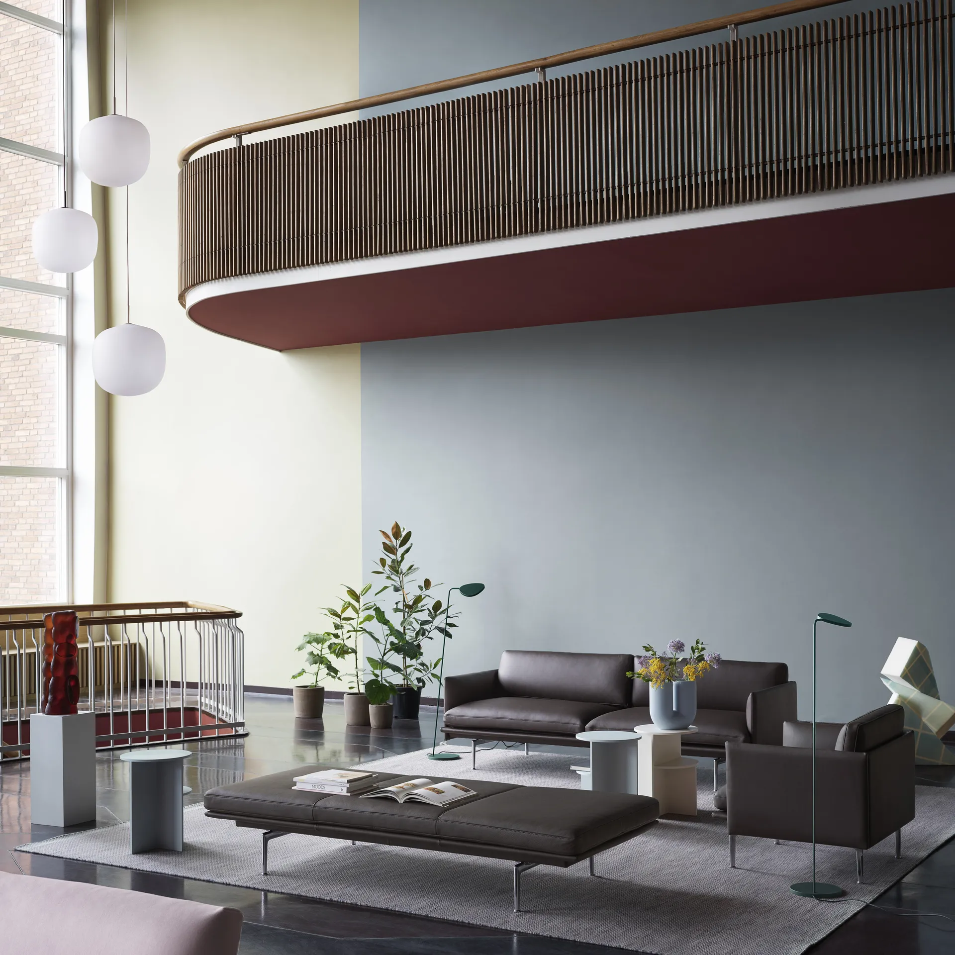 Rime riippuvalaisin Ø 45 cm, Musta Muuto