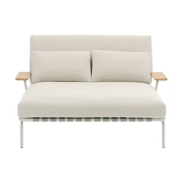 Settle leposänky - Laze 1-grey, käsinojilla - Muuto