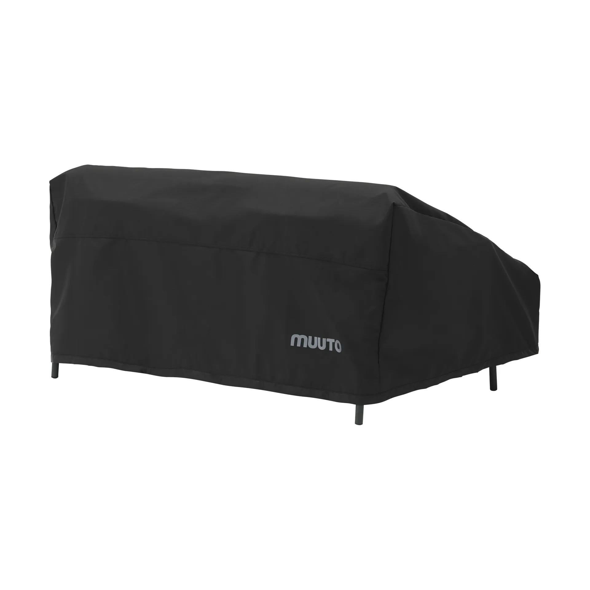 Settle Outdoor suojapeite 2-istuttava sohva, Black Muuto