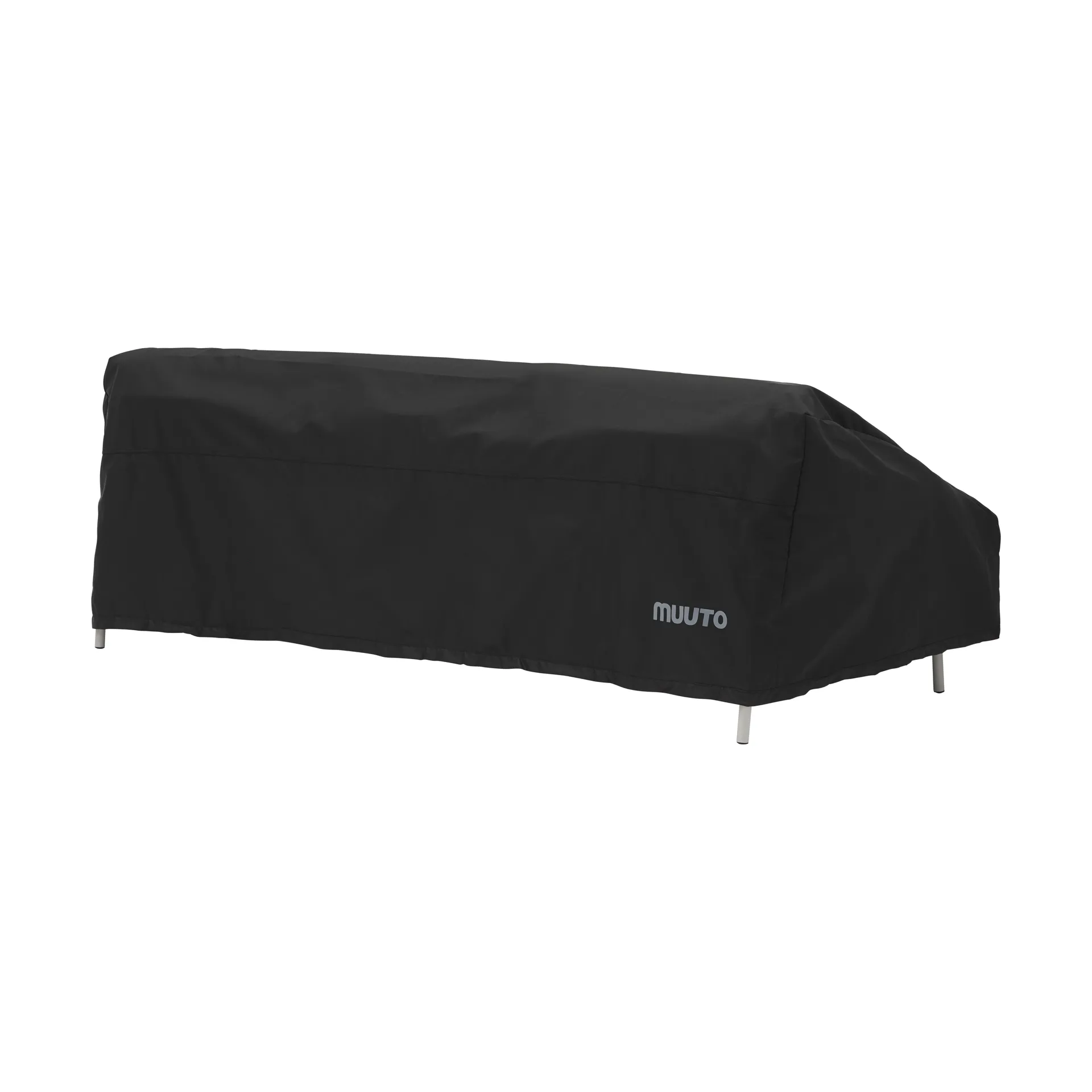 Settle Outdoor suojapeite 3-istuttava sohva, Black Muuto