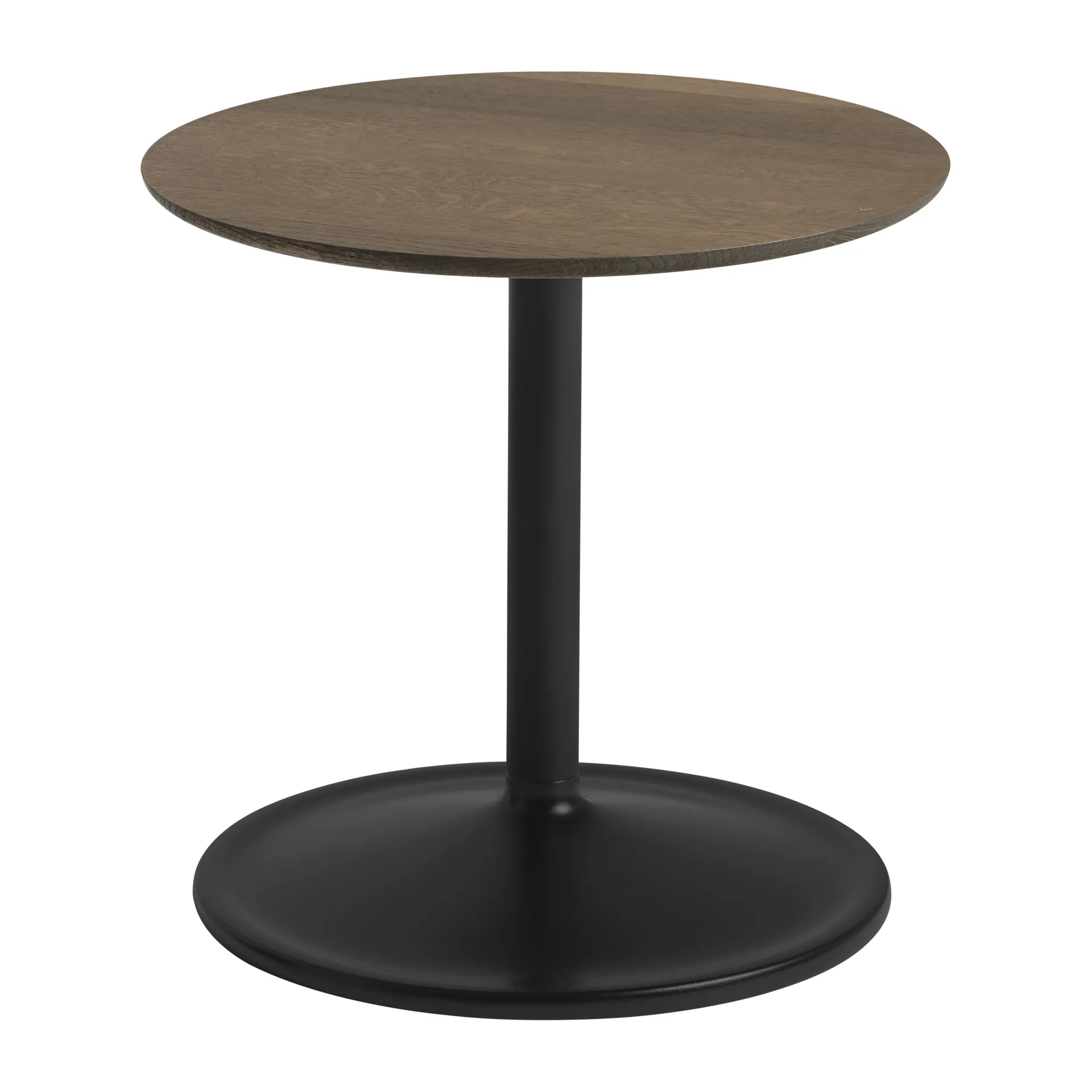 Soft Sivupöytä 40 cm, Solid smoked oak-black Muuto