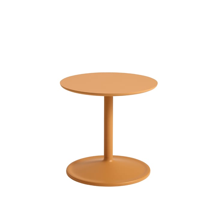 Soft sivupöytä Ø 41 cm - Orange laminate K: 40 cm - Muuto