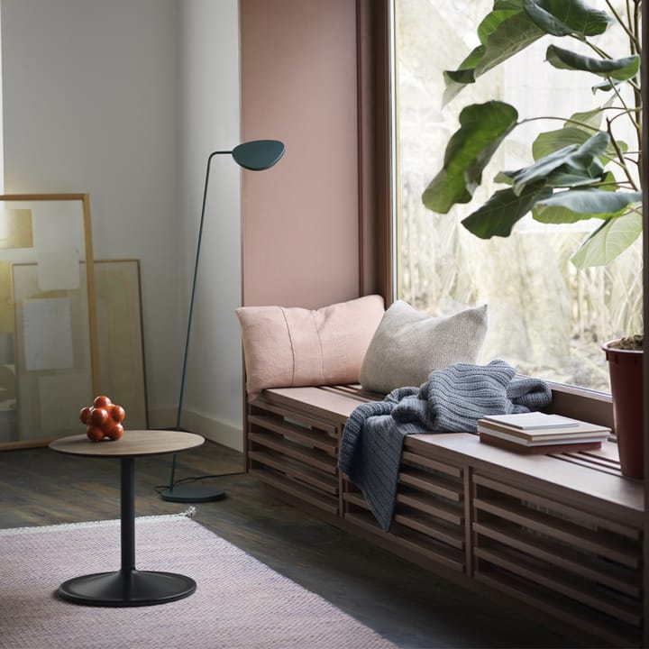 Soft sivupöytä Ø 41 cm, Orange laminate K: 40 cm Muuto