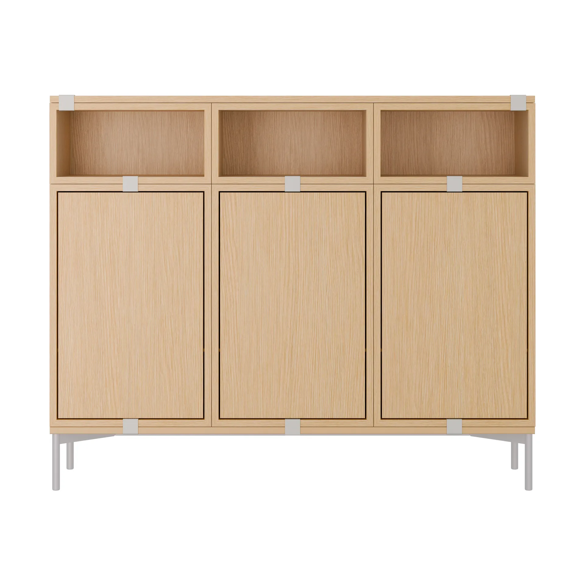 Stacked säilytysjärjestelmä Sideboard Configuration 3, Tammi Muuto