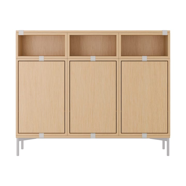 Stacked säilytysjärjestelmä Sideboard Configuration 3 - Tammi - Muuto