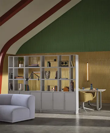 Stacked säilytysjärjestelmä toimisto kokoonpano 2 - Tammi - Muuto