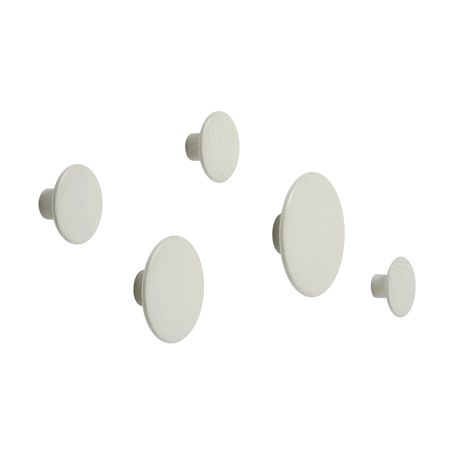 The dots 5 kpl, Off White Muuto