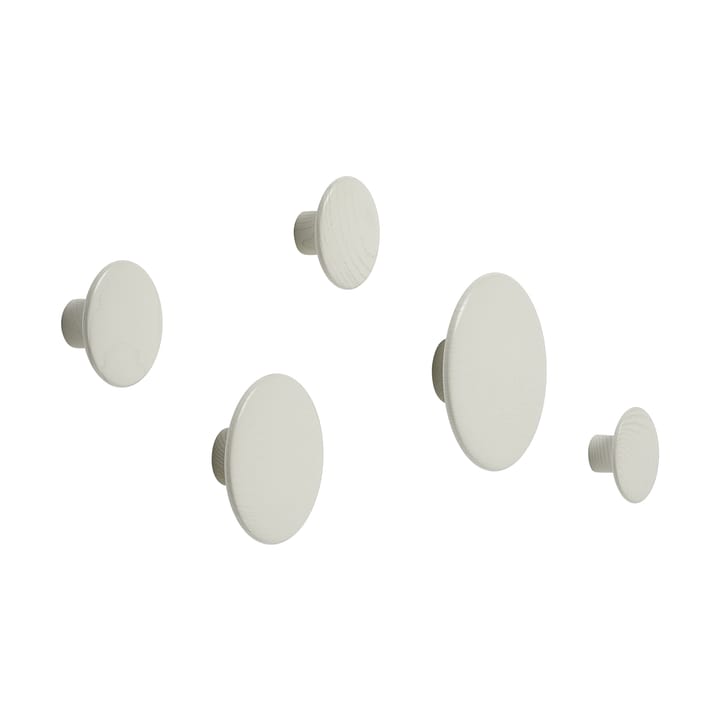 The dots 5 kpl - Off White - Muuto