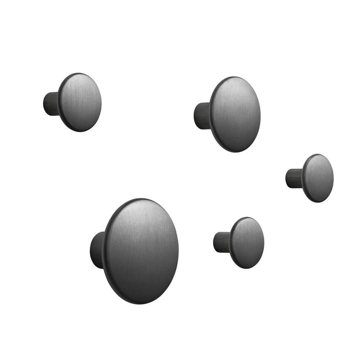The Dots ripustin metalli 5 kpl - musta - Muuto