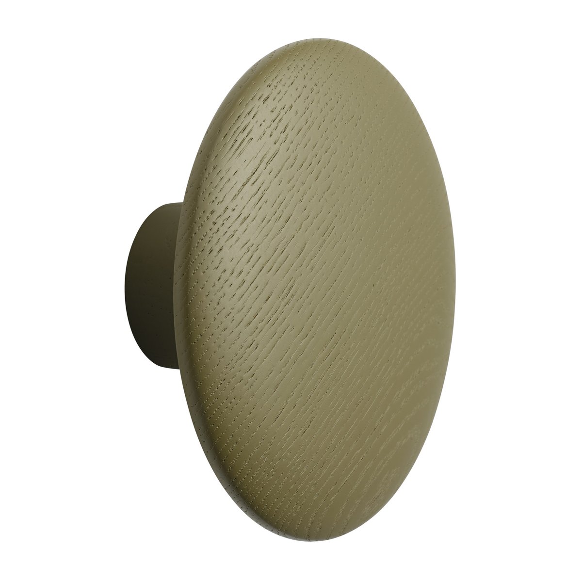 Muuto The Dots -vaatekoukku brown green 13 cm | Skandinaavinen Sisustus | Koukut & Vaateripustimet | Vihreä