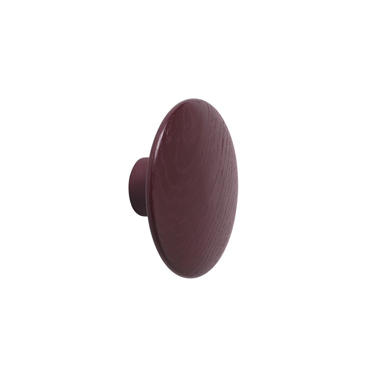 Muuto The Dots vaatekoukku burgundy Iso | Skandinaavinen Sisustus | Koukut & Vaateripustimet | Punainen