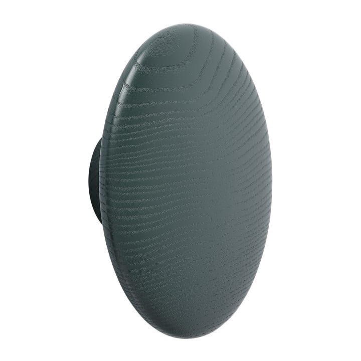 Muuto The Dots -vaatekoukku dark green 17 cm | Skandinaavinen Sisustus | Koukut & Vaateripustimet | Vihreä