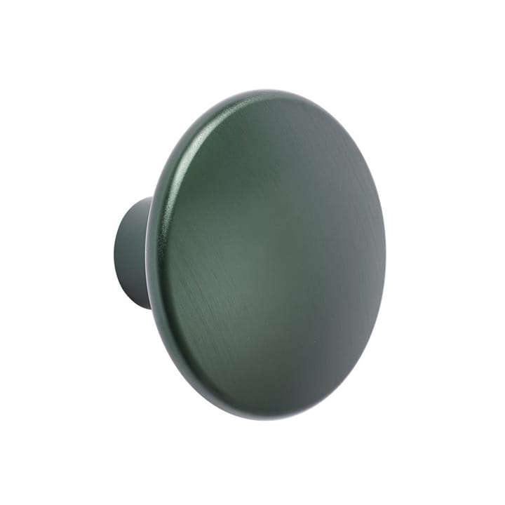 The Dots -vaatekoukku metalli 5 cm - Dark green - Muuto