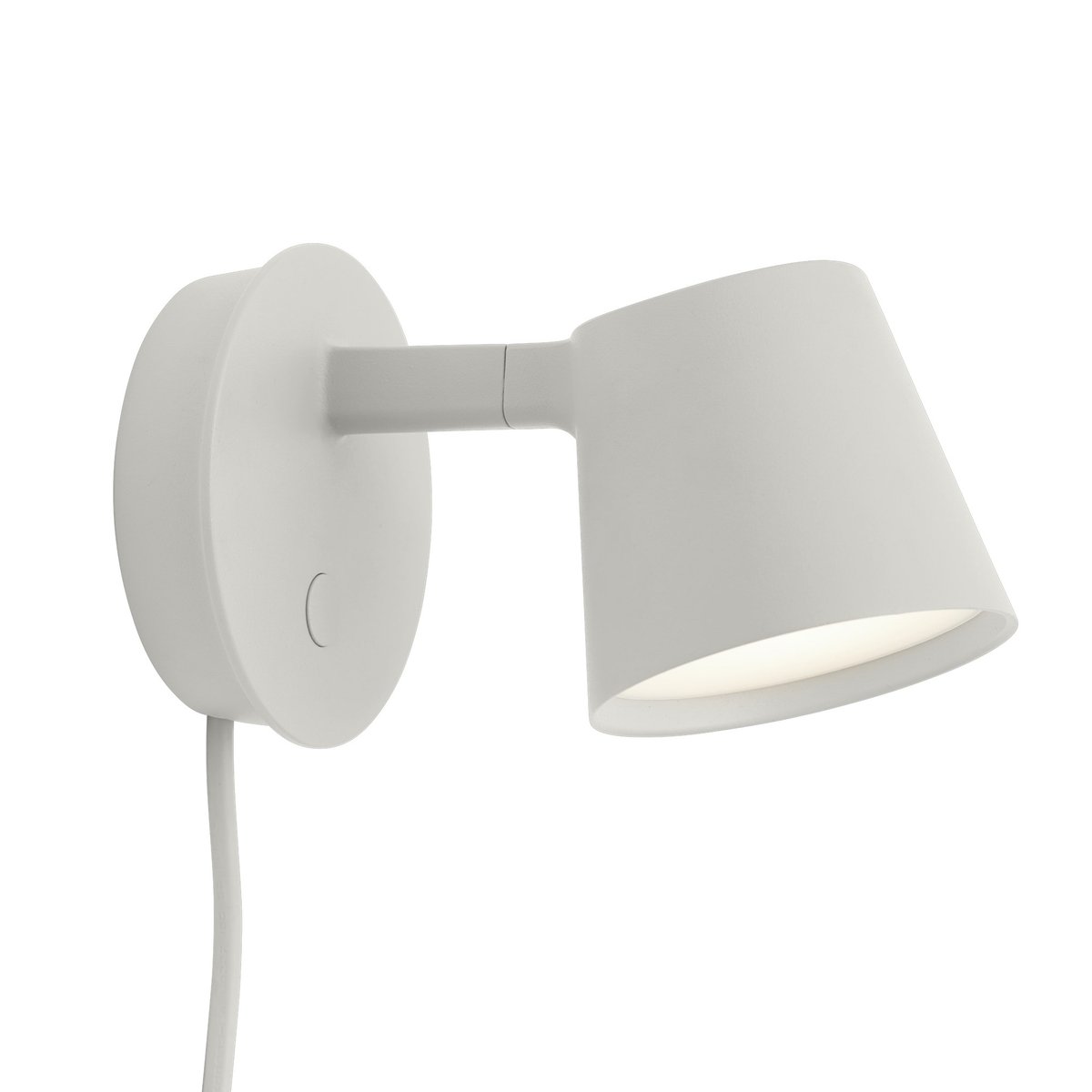 Muuto Tip seinävalaisin Grey | Skandinaavinen Sisustus | Seinävalaisimet | Harmaa