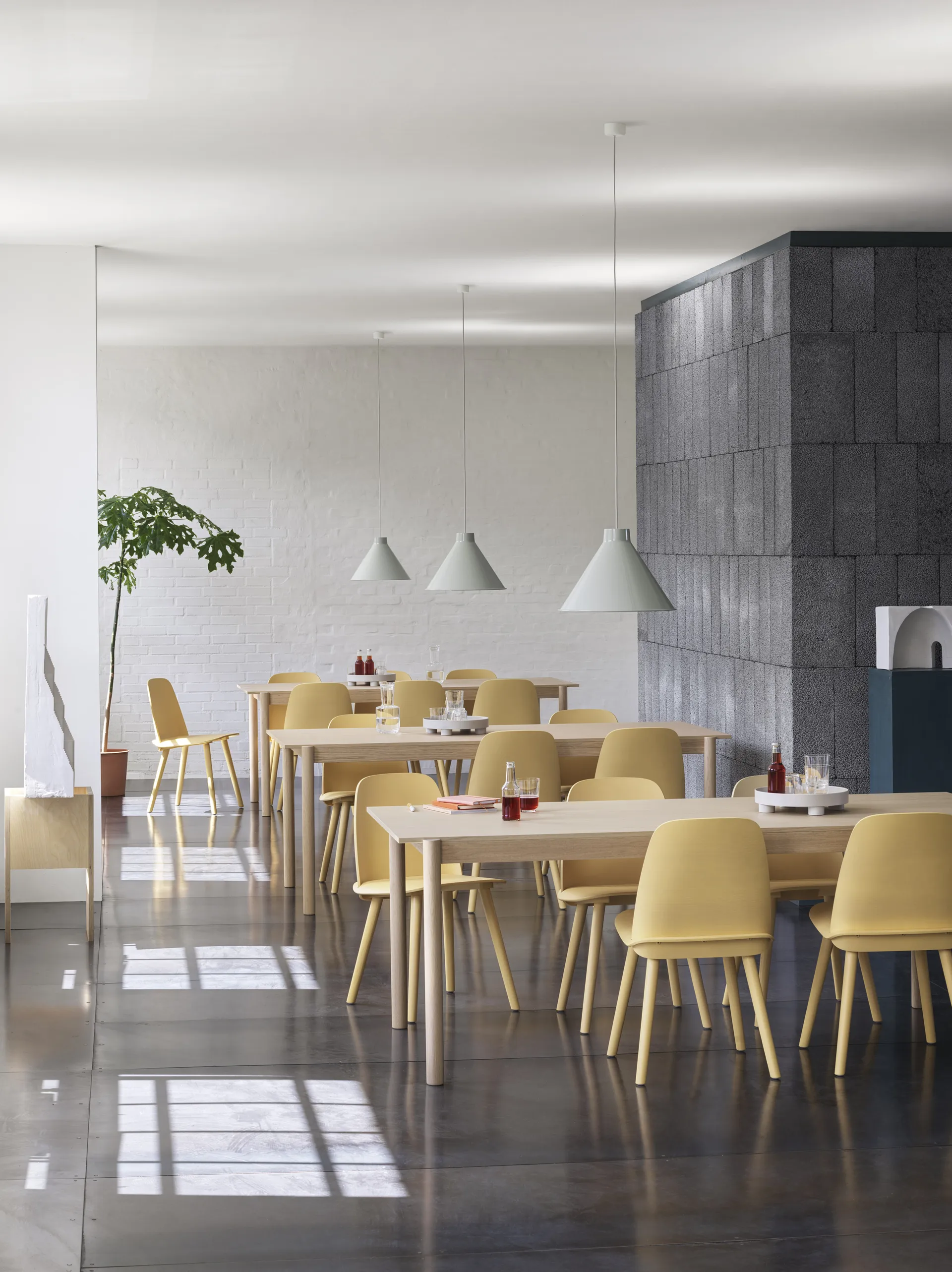 Top kattolamppu Ø28 cm, Harmaa Muuto