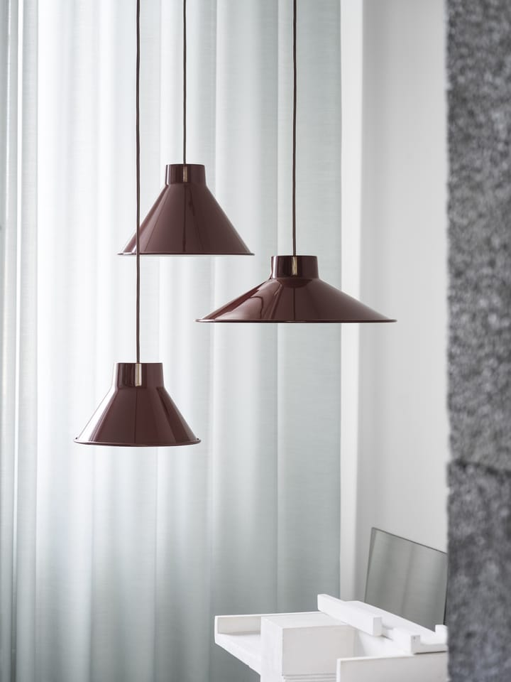 Top kattolamppu Ø28 cm, Syvänpunainen Muuto
