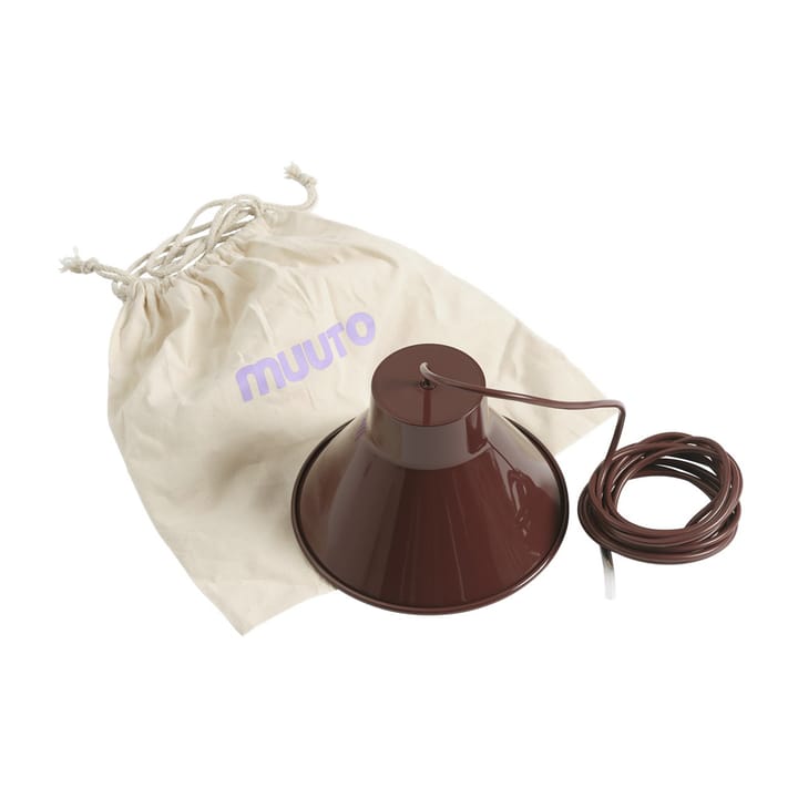 Top kattovalaisin Ø 21 cm, Syvänpunainen Muuto