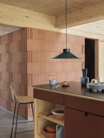 Top kattovalaisin Ø 36 cm - Tummanvihreä - Muuto