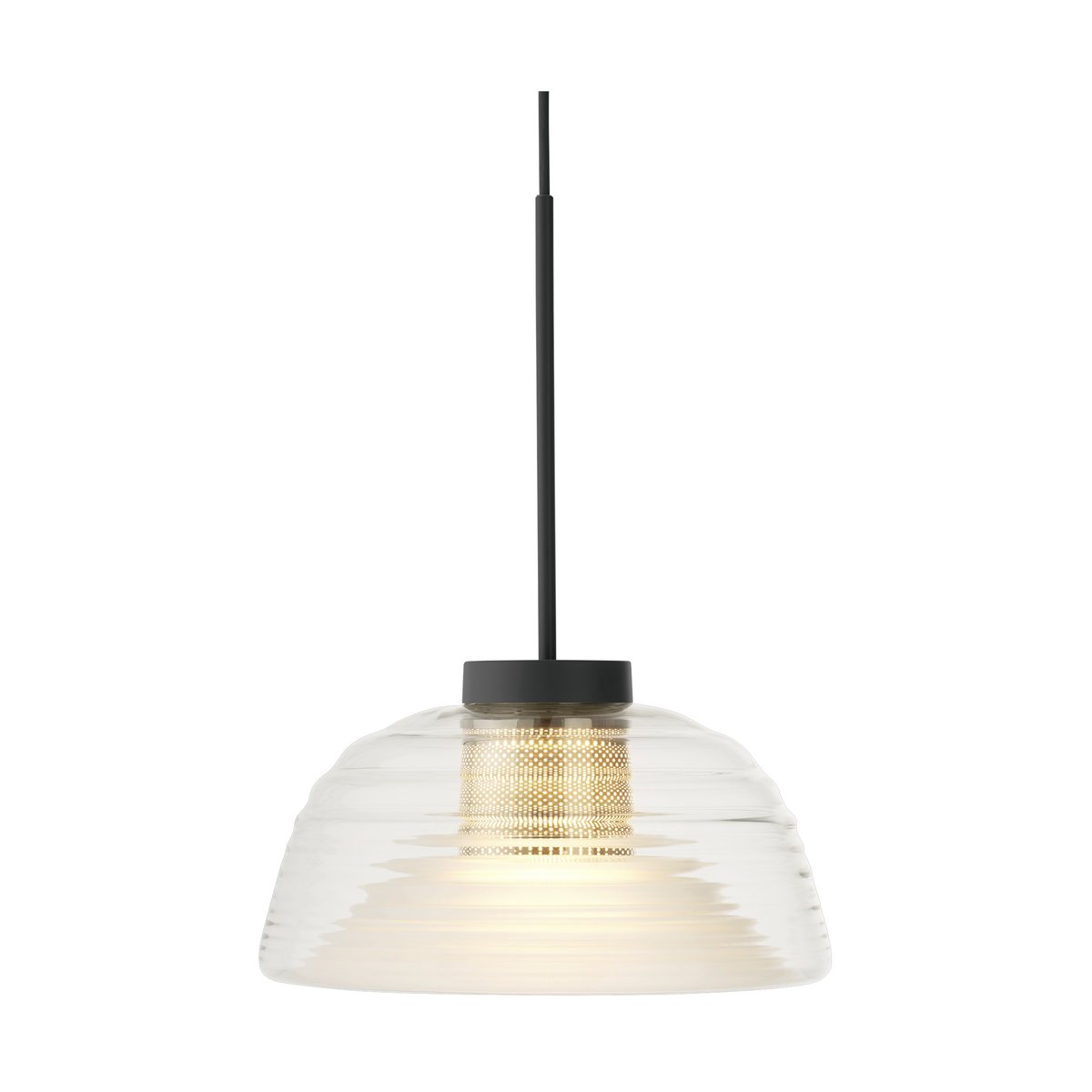 Muuto Two-Layer riippuvalaisin 37,5 cm Musta | Skandinaavinen Sisustus | Kattovalaisimet & Riippuvalaisimet | Musta